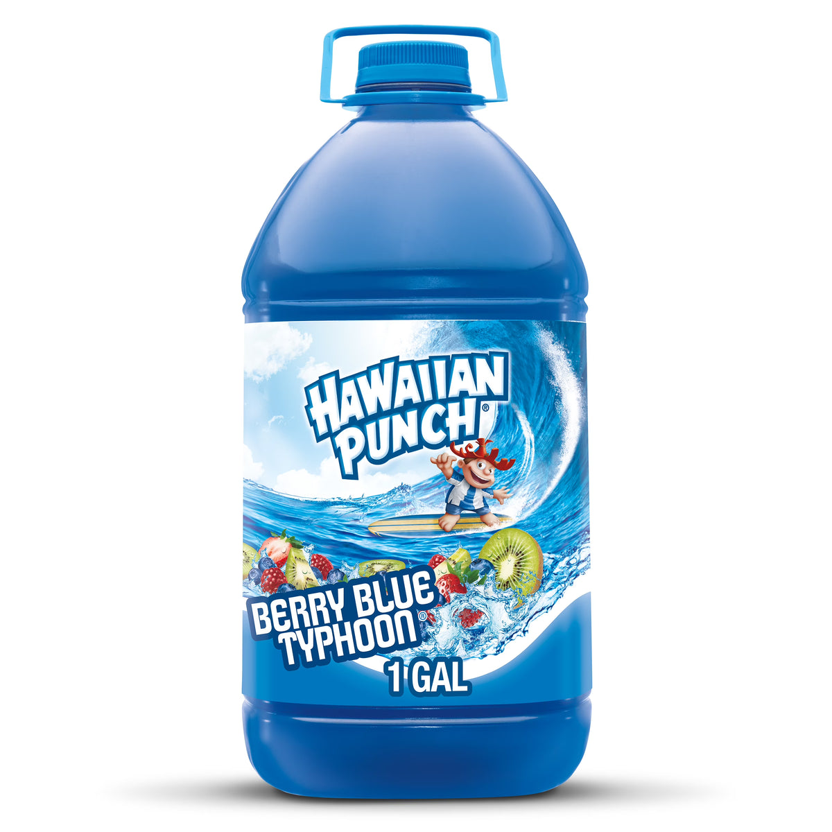 Berry Blue Typhoon Juice Drink, 1 gal bottle H5431