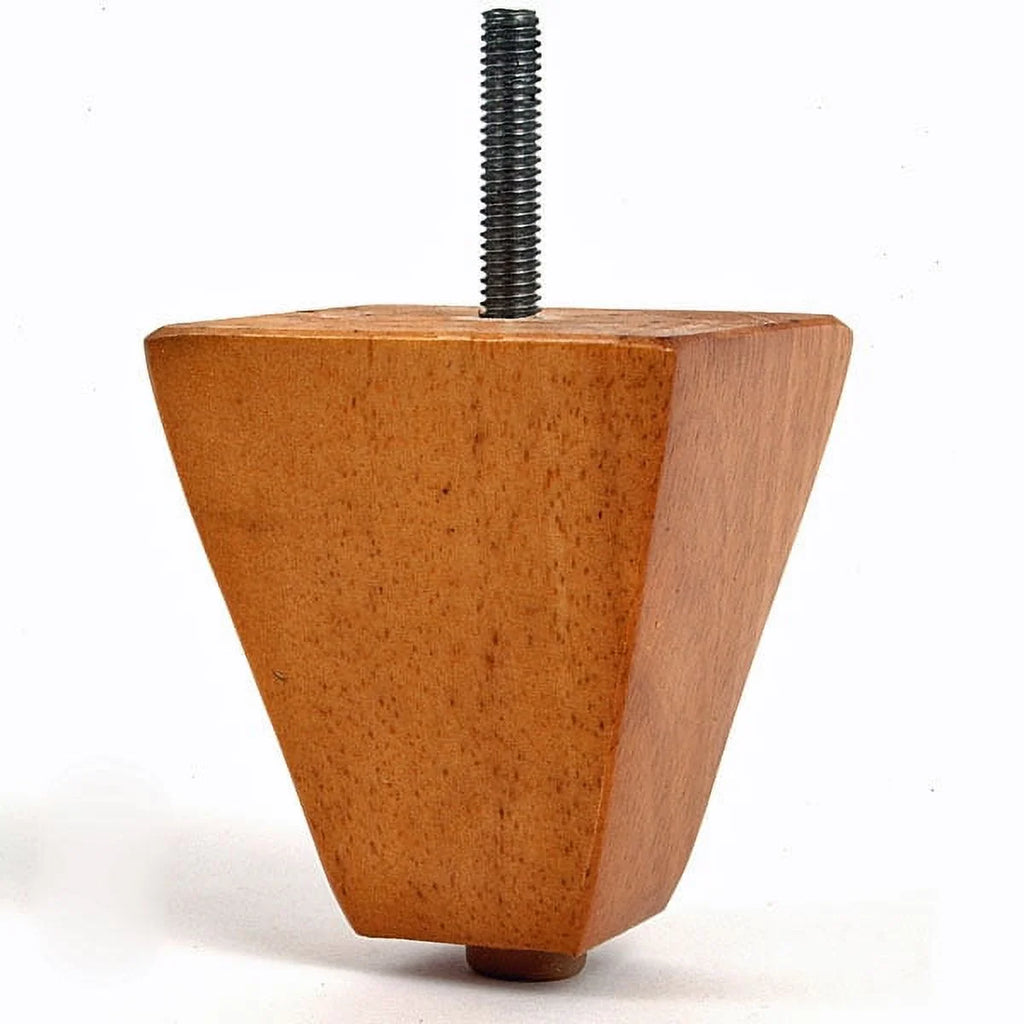 Maple Finish Pyramid Sofa Leg, Set of 4 A56120