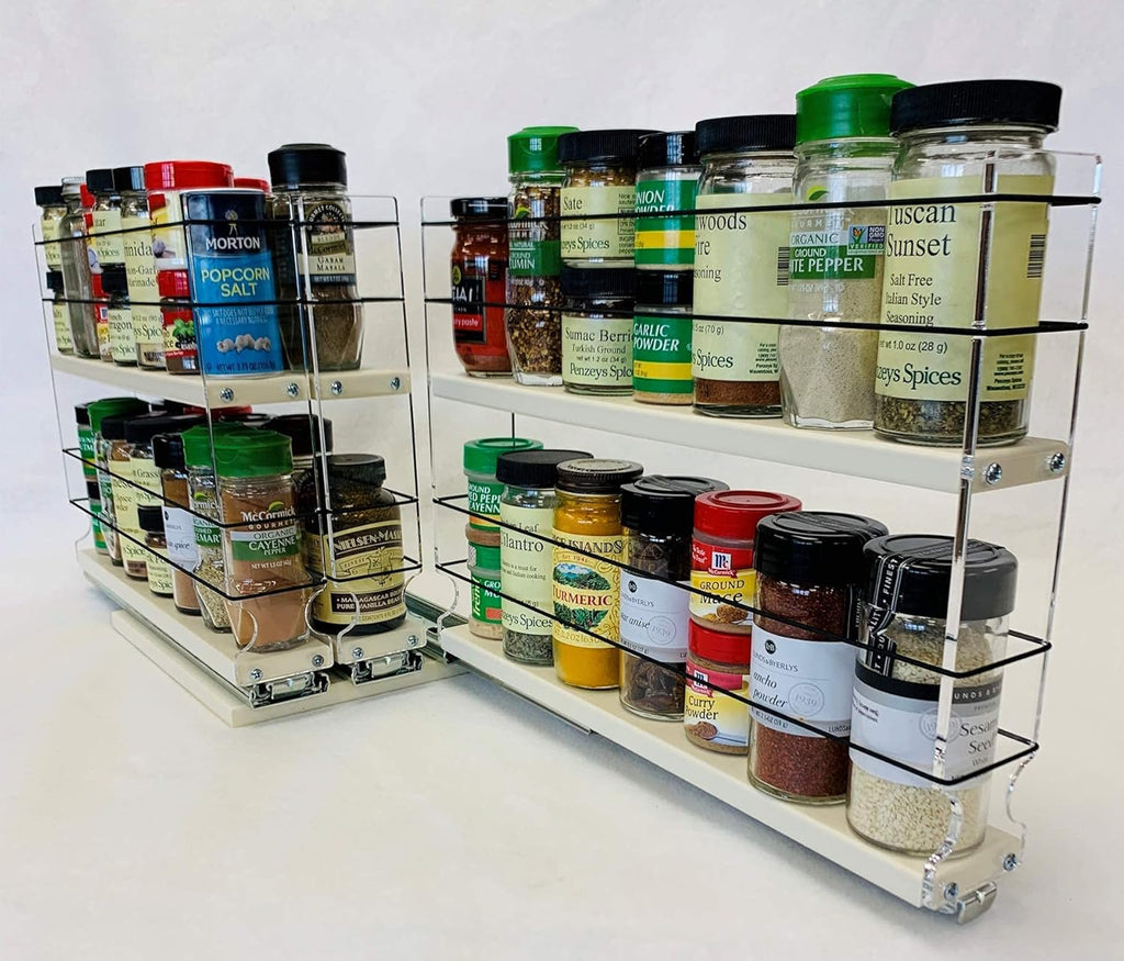 Cabinet Mounted Spice Rack with 3 Drawers O41872