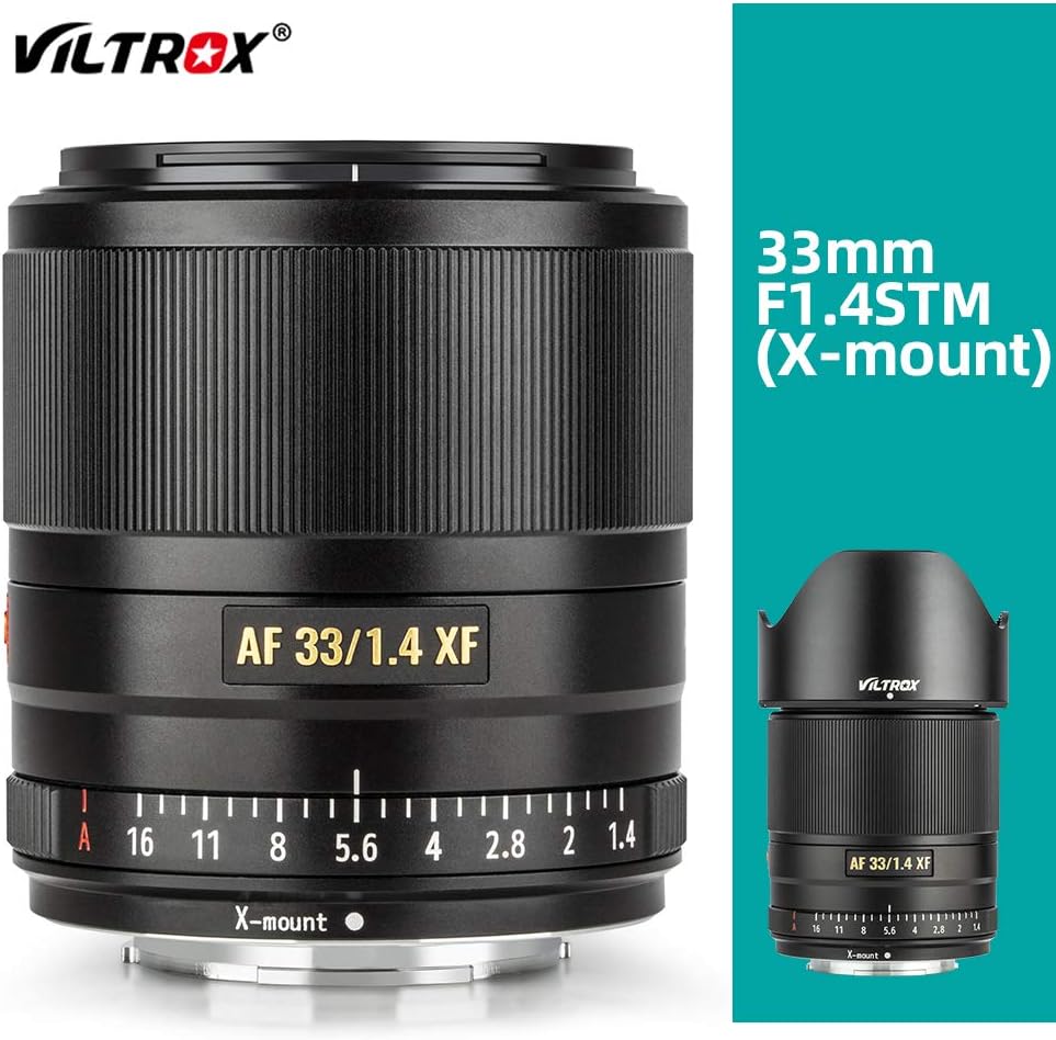33mm F1.4 Auto-Focus Portrait Lens for Fujifilm X-Mount Camera D9911