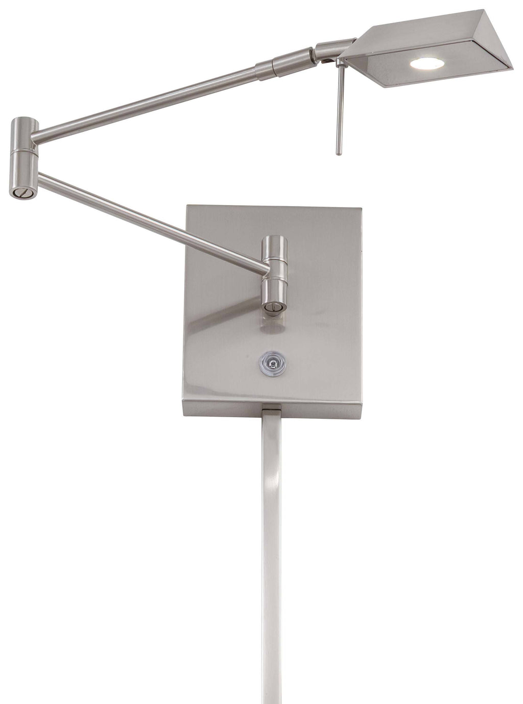 Brushed Nickel LED Swing Arm Wall Lamp H53710