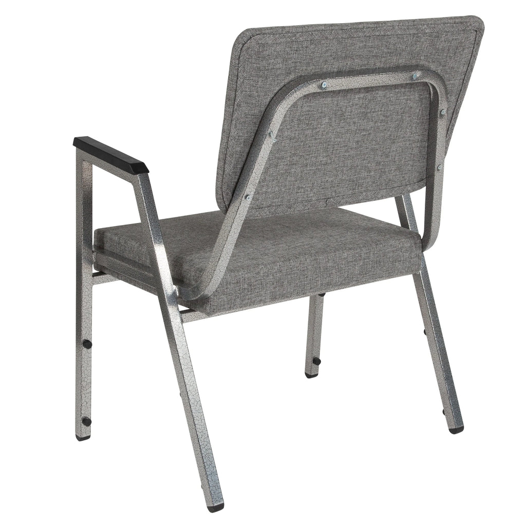 4 Pack Grey Fabric Medical Reception Arm Chair N6507