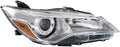 For Toyota Camry Headlight Assembly Passenger Side DOT Certified Chrome F636