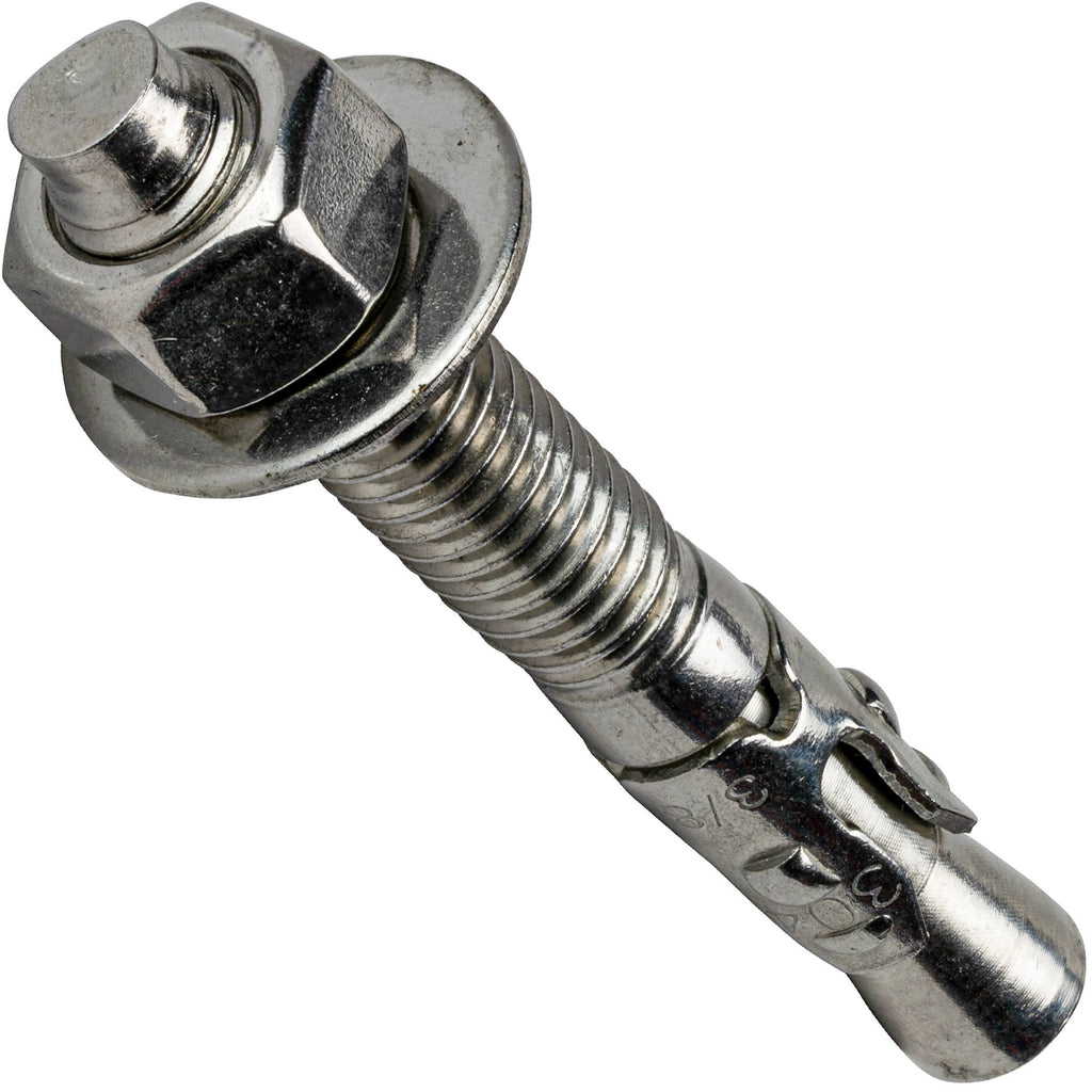 1/4x22 x 4x22 Stainless Steel 316 Wedge Anchors Qty 100 U129