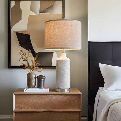 24” Table Lamps Set of 2, 3-Way Dimmable with USB A+C Q3394