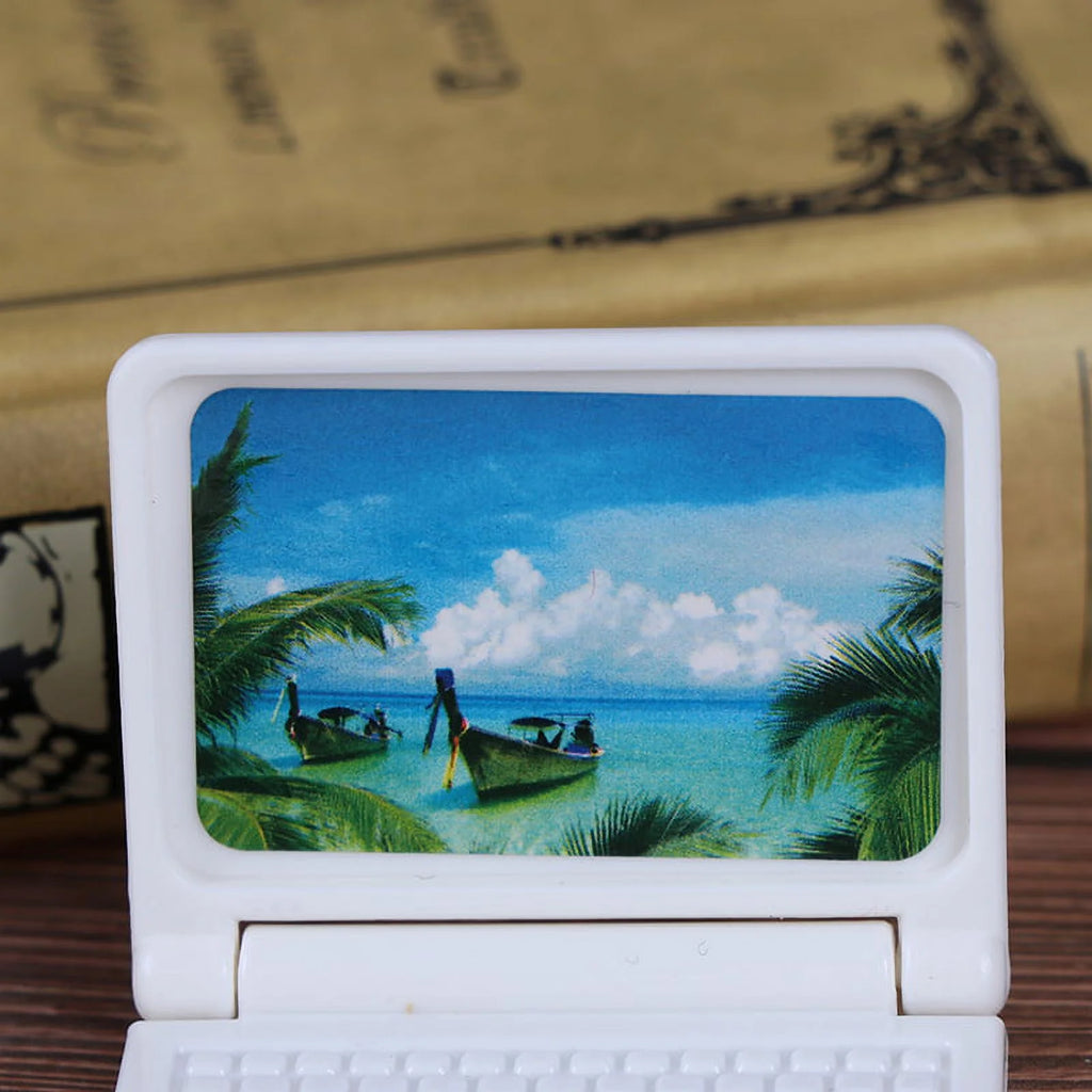 Modern Computer Furniture Dollhouse Miniature Z88434