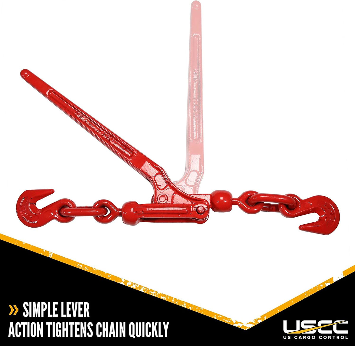 3/8 Inch x 1/2 Inch Lever Chain Binder 4 Pack C698718