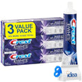 3 Large Tubes 5.2 oz Anticavity Fluoride Whitening Toothpaste G637348