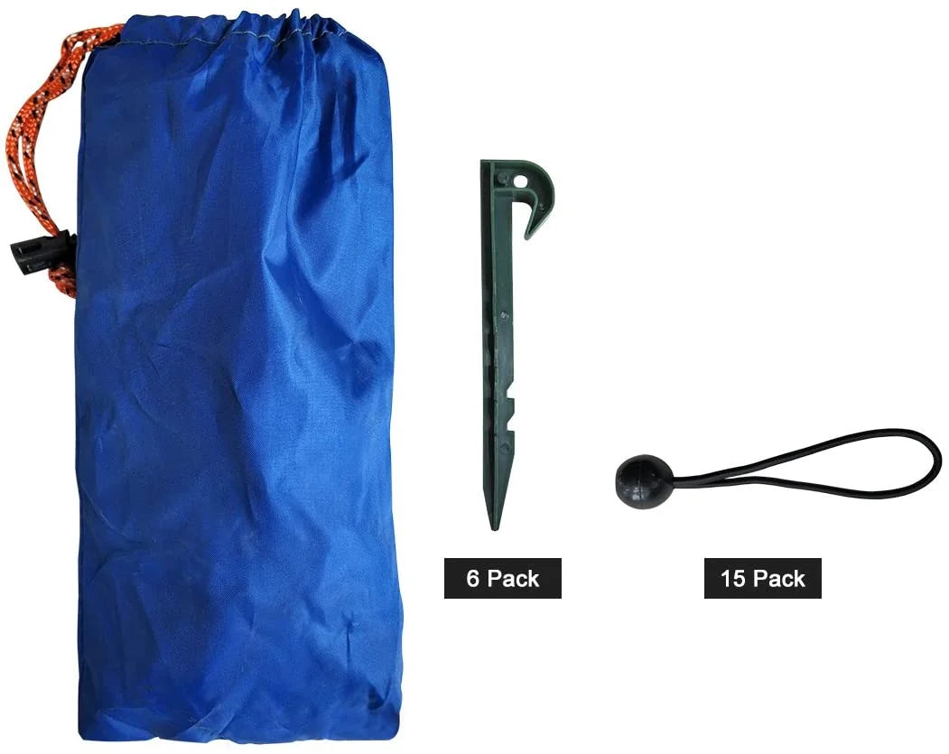 RV Awning Privacy Screen Shade Panel Kit, Dark Green K130045