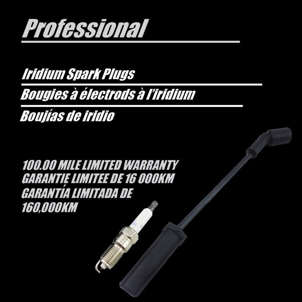 Spark Plug Wires Pack of 2 W906