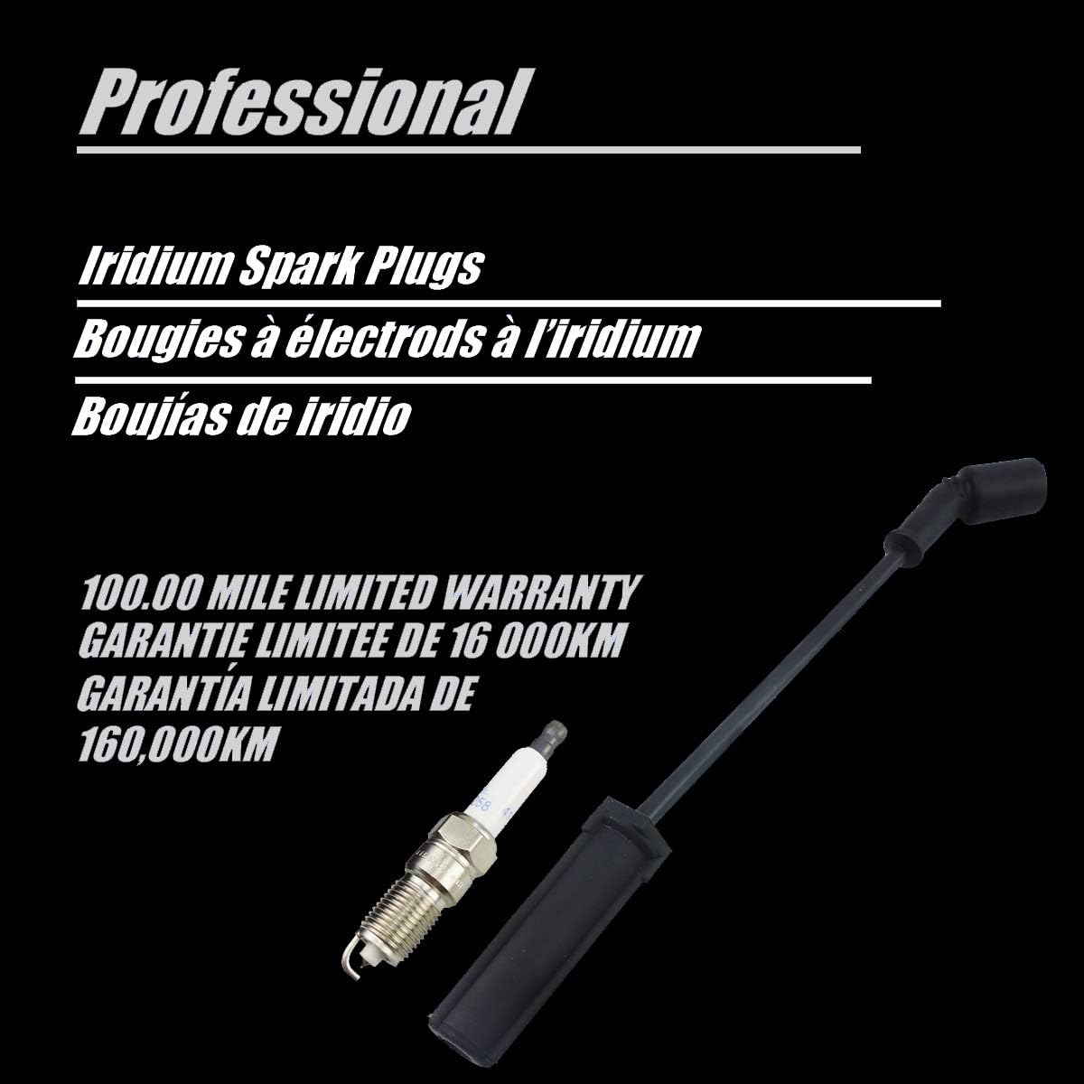 Spark Plug Wires Pack of 2 W906