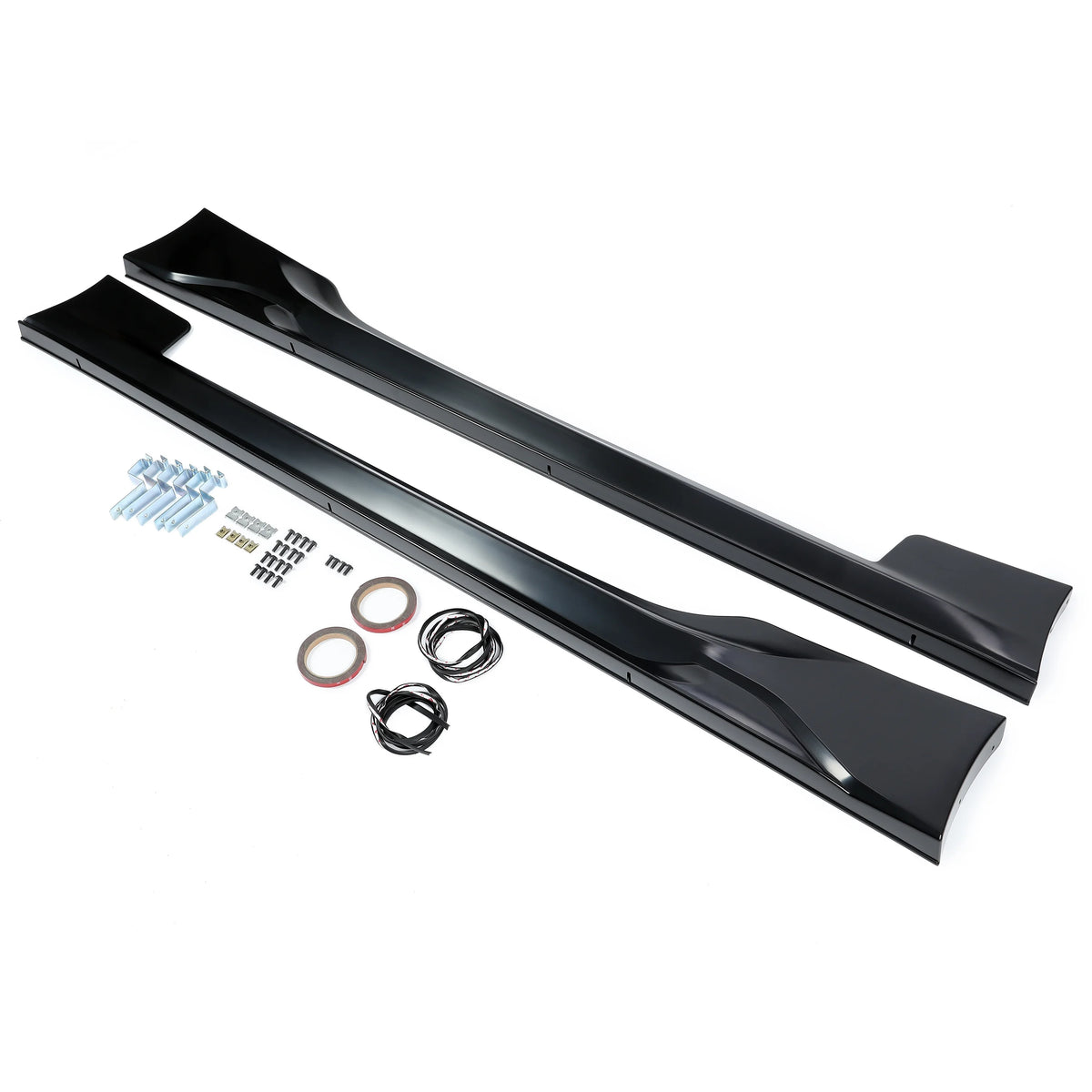Black ABS Side Skirts for Subaru BRZ Scion FR-S Toyota 86 Coupe 2-Door P801310