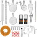 29pcs Chemistry Lab Glassware Kit with Glass Ground Joint G53067
