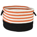 Orange & Black Storage Basket A981699