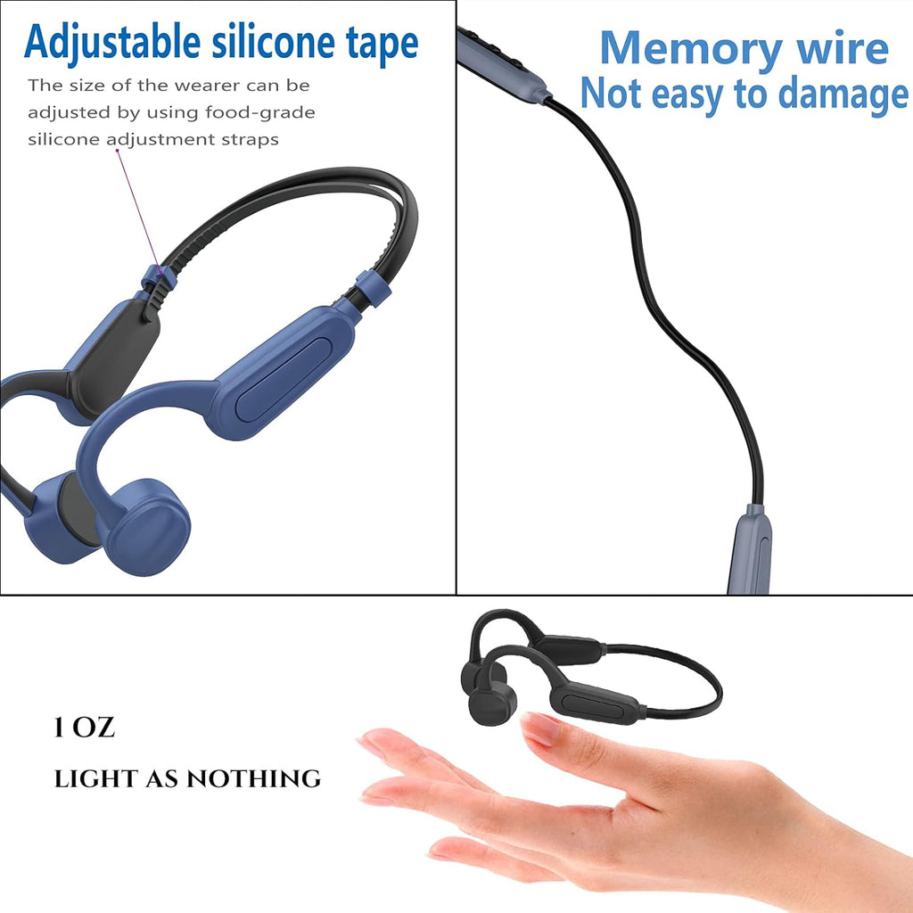 Bone Conduction Swimming Headphones IPX8 Waterproof 16GB Mp3 Player Open Ear R772