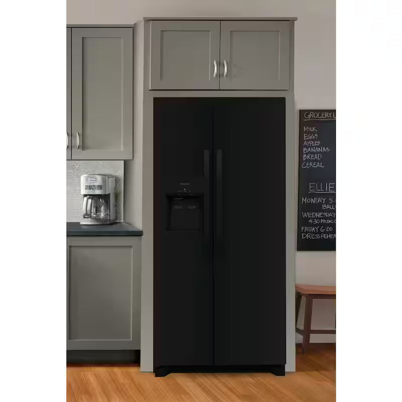 22.3 cu. ft. Side by Side Refrigerator in Black T5932