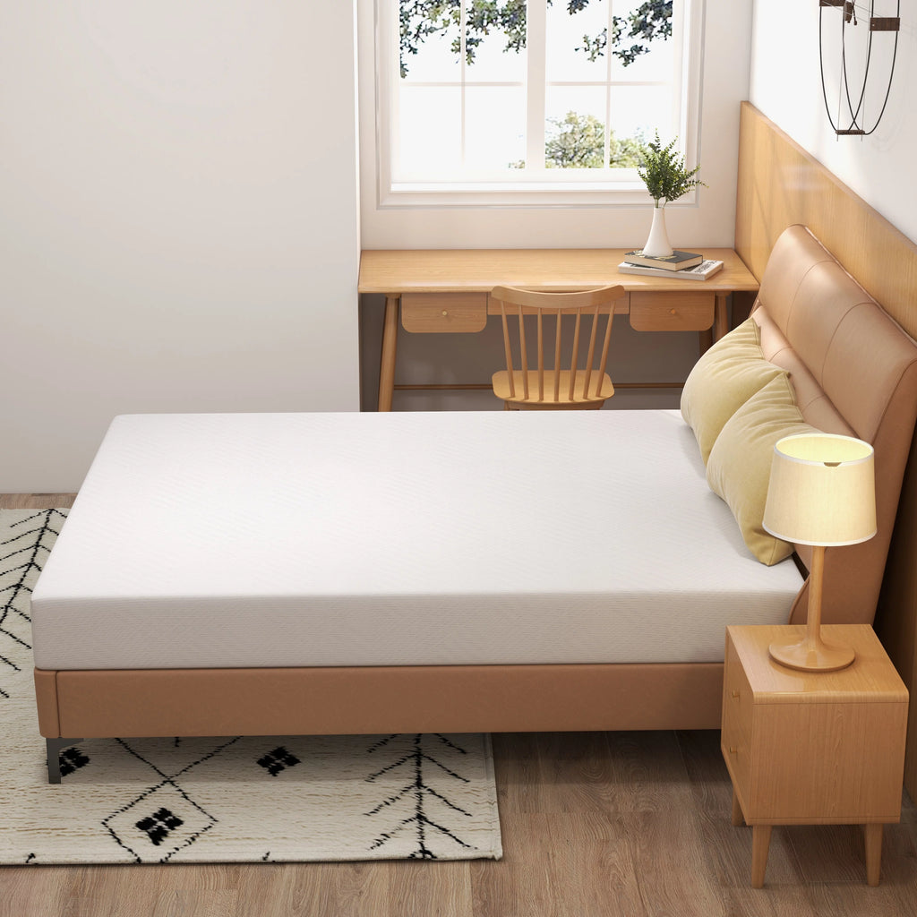 Twin Size Green Tea Gel Memory Foam Mattress P715449