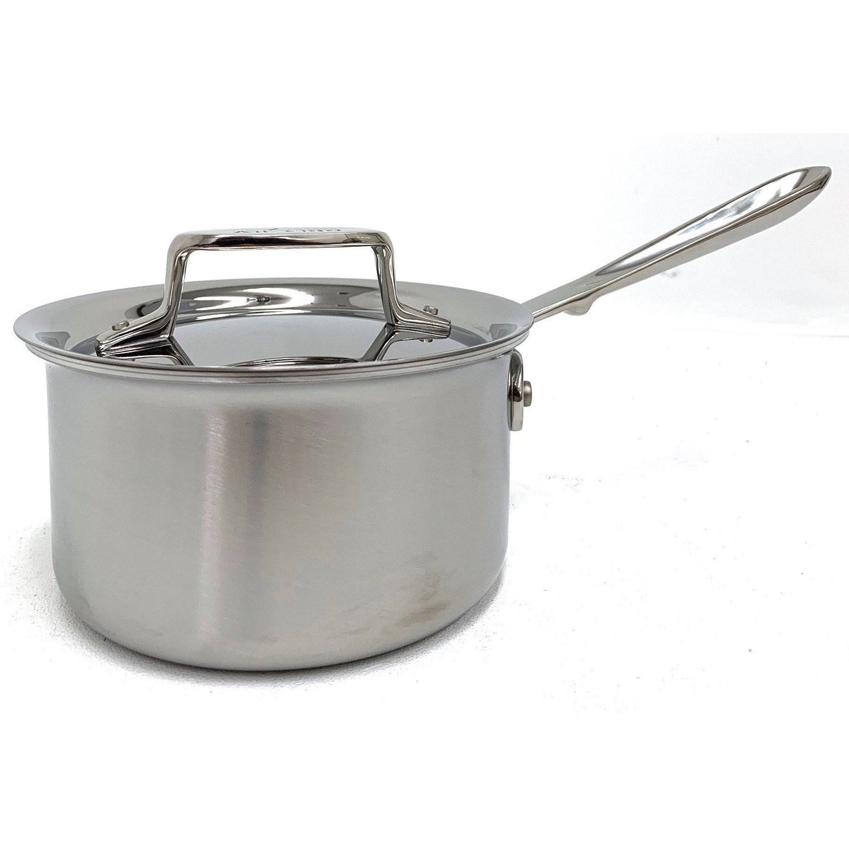 Brushed Stainless 1.5 qt. Sauce Pan with Lid K93385