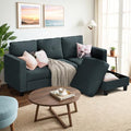 Convertible Sectional Sofa with Storage Ottoman B902972