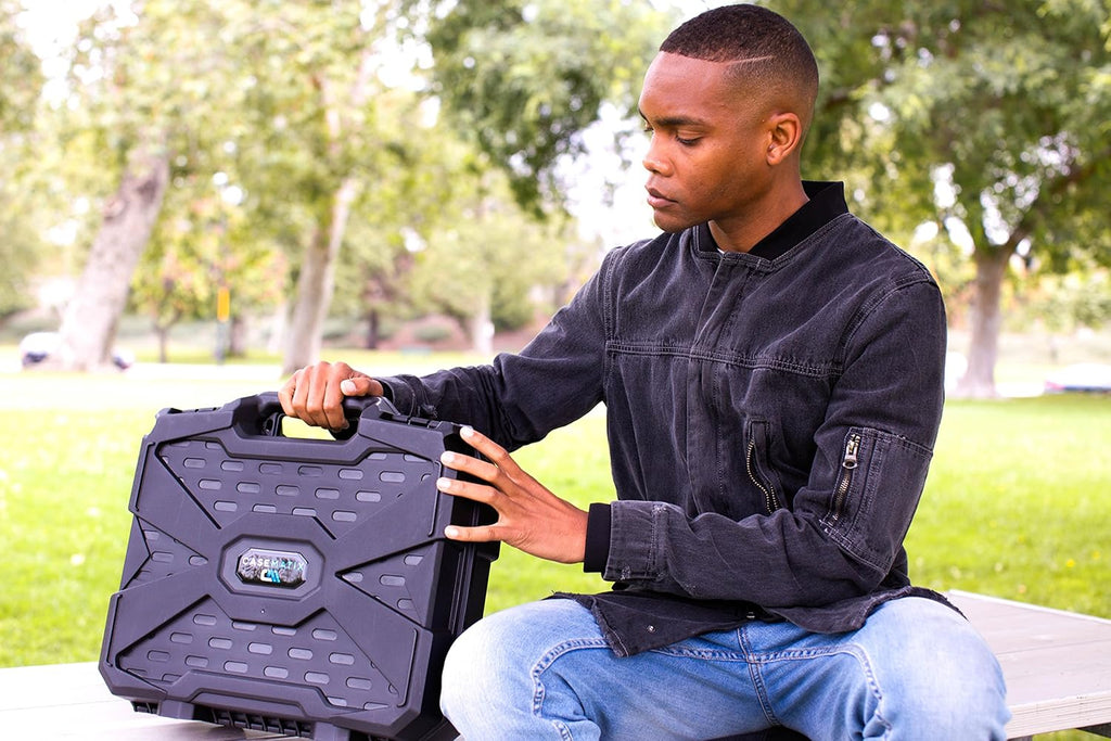 DJ Mixer Travel Case with Customizable Foam Interior M728158
