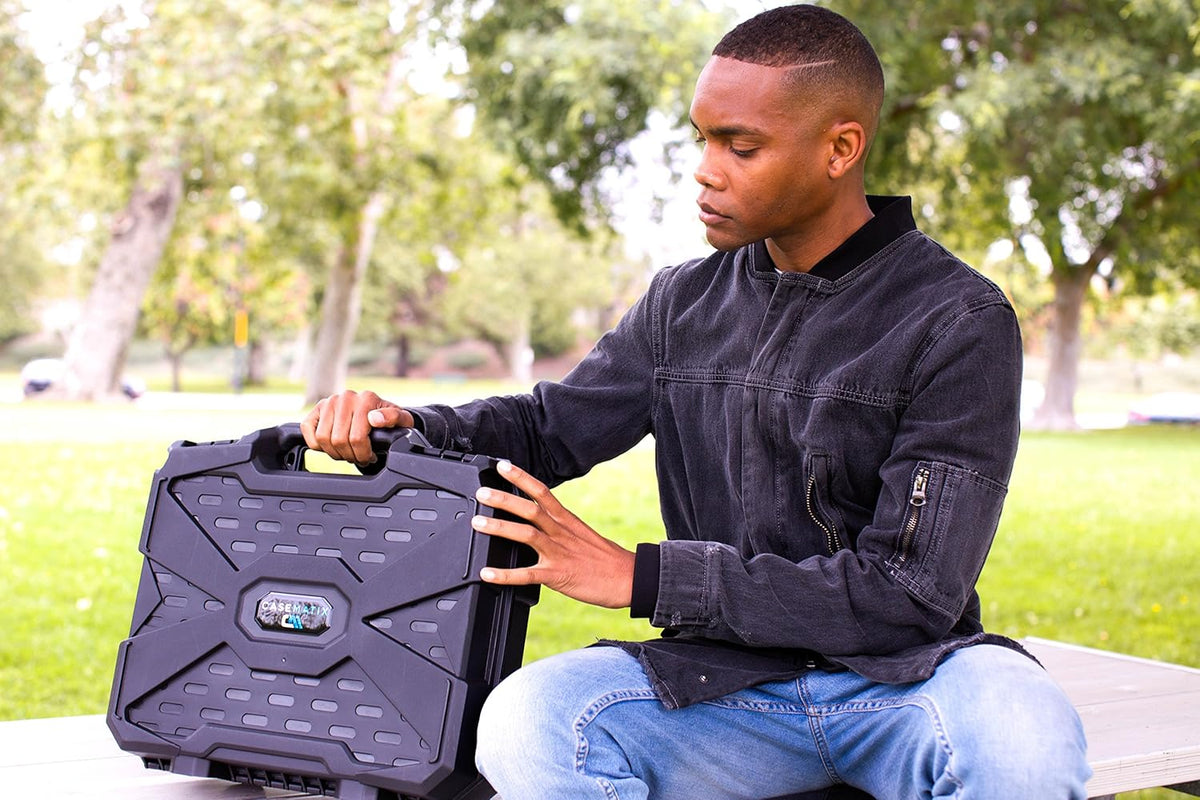 DJ Mixer Travel Case with Customizable Foam Interior M728158