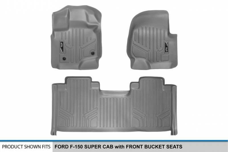 Black Floor Mats for F-150 SuperCab N690584