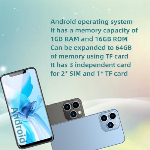 Android Smartphone, 6.11inch Screen, 1G RAM 16G ROM X30253