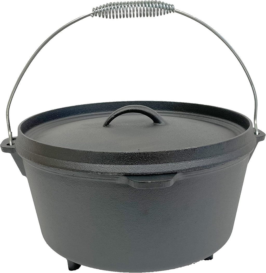 9 Quarts Pre-seasoned Cast Iron Dutch Ovens C557