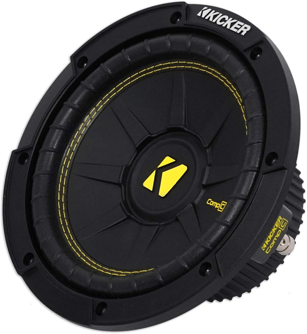 Black Pack of 2 8 Inch Car Audio Subwoofer E110435
