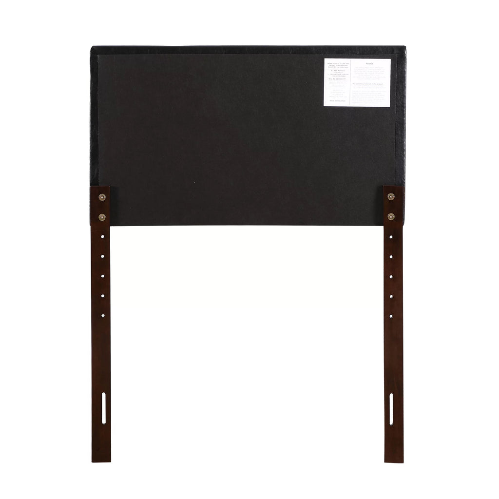 Black Twin Adjustable Headboard R31910