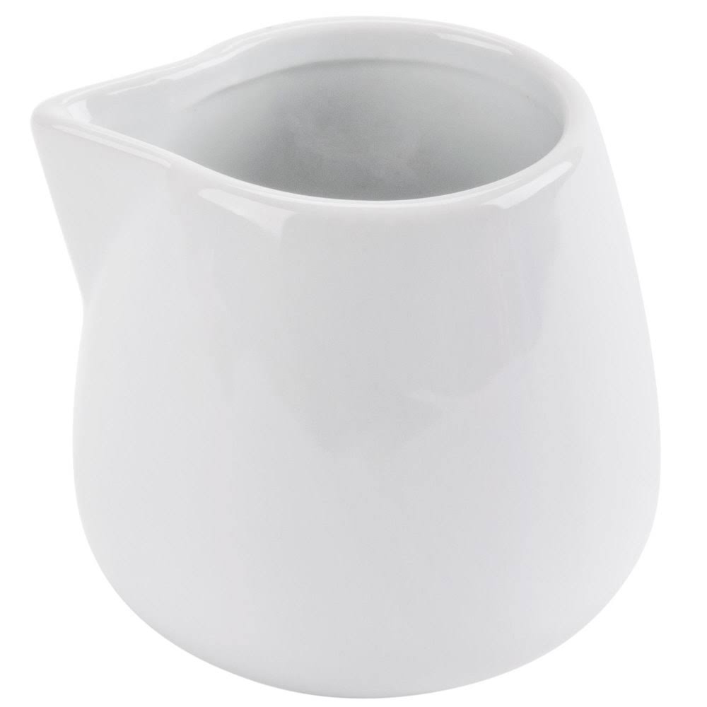 Bright White Porcelain 4 oz. Creamer G66513