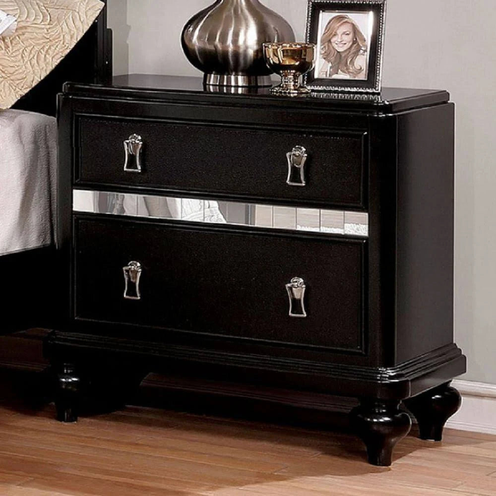 Black Nightstand N288
