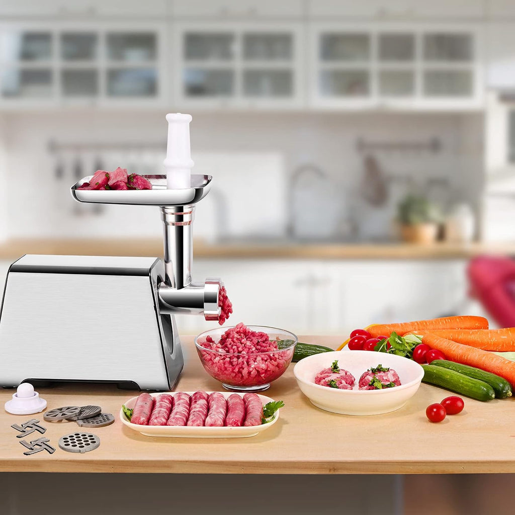 350W Electric Meat Grinder with 4 Sizes Plates O92905