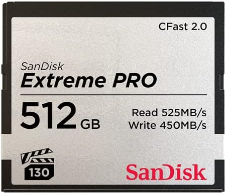 128GB CFast 2.0 Memory Card F397447
