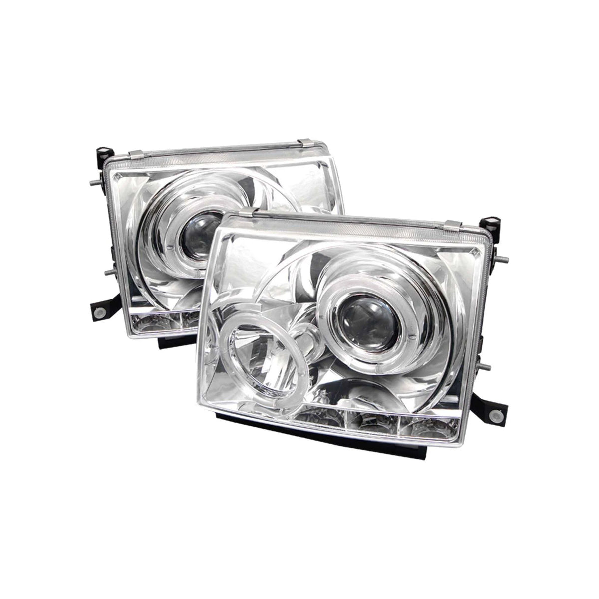 Chrome Halo Projector LED Headlights P34162