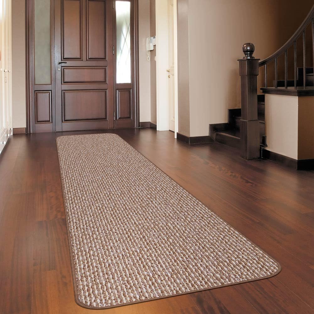 Skid-Resistant Carpet Runner - Praline Brown - 10 Feet X 27 Inches W66780