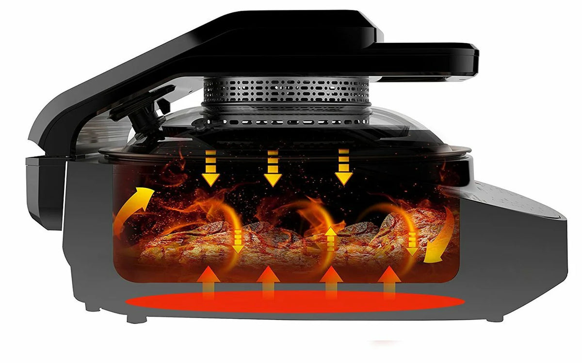 5-in-1 Indoor Grill Air Fryer O302