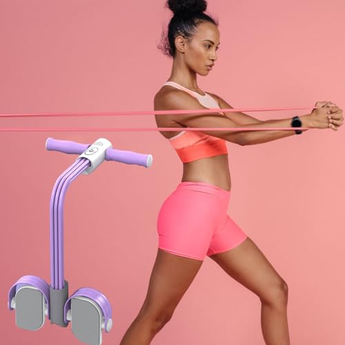 Multifunctional Pedal Puller Resistance Rope with 6-Tube Rope O528239