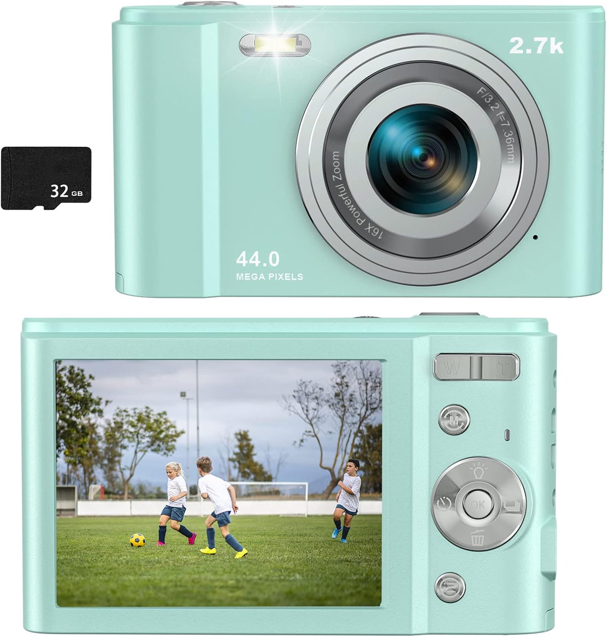 Kids Digital Camera with 32GB SD Card Q650387