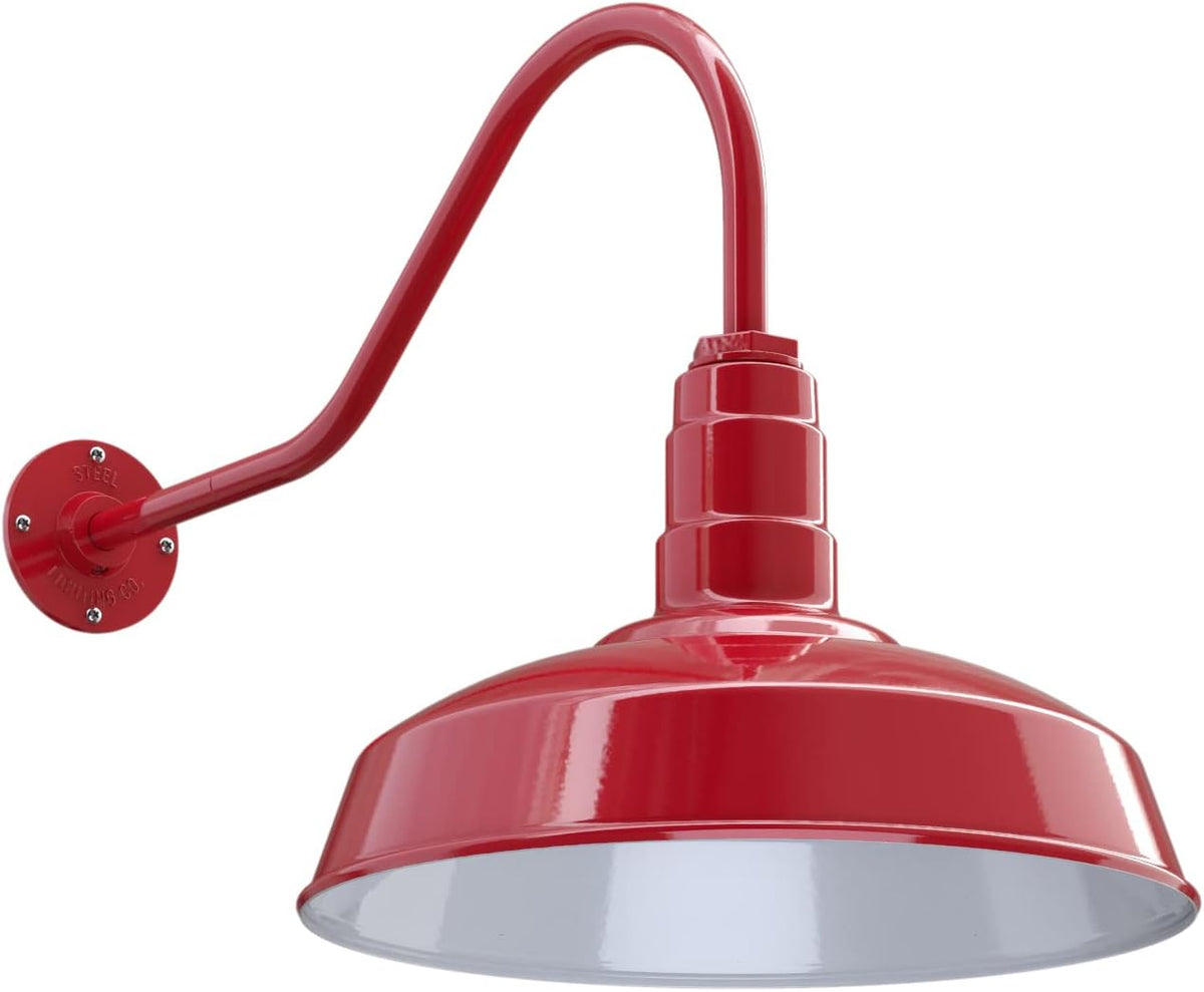 Matte Black Outdoor Wall Mounted Barn Light H105816