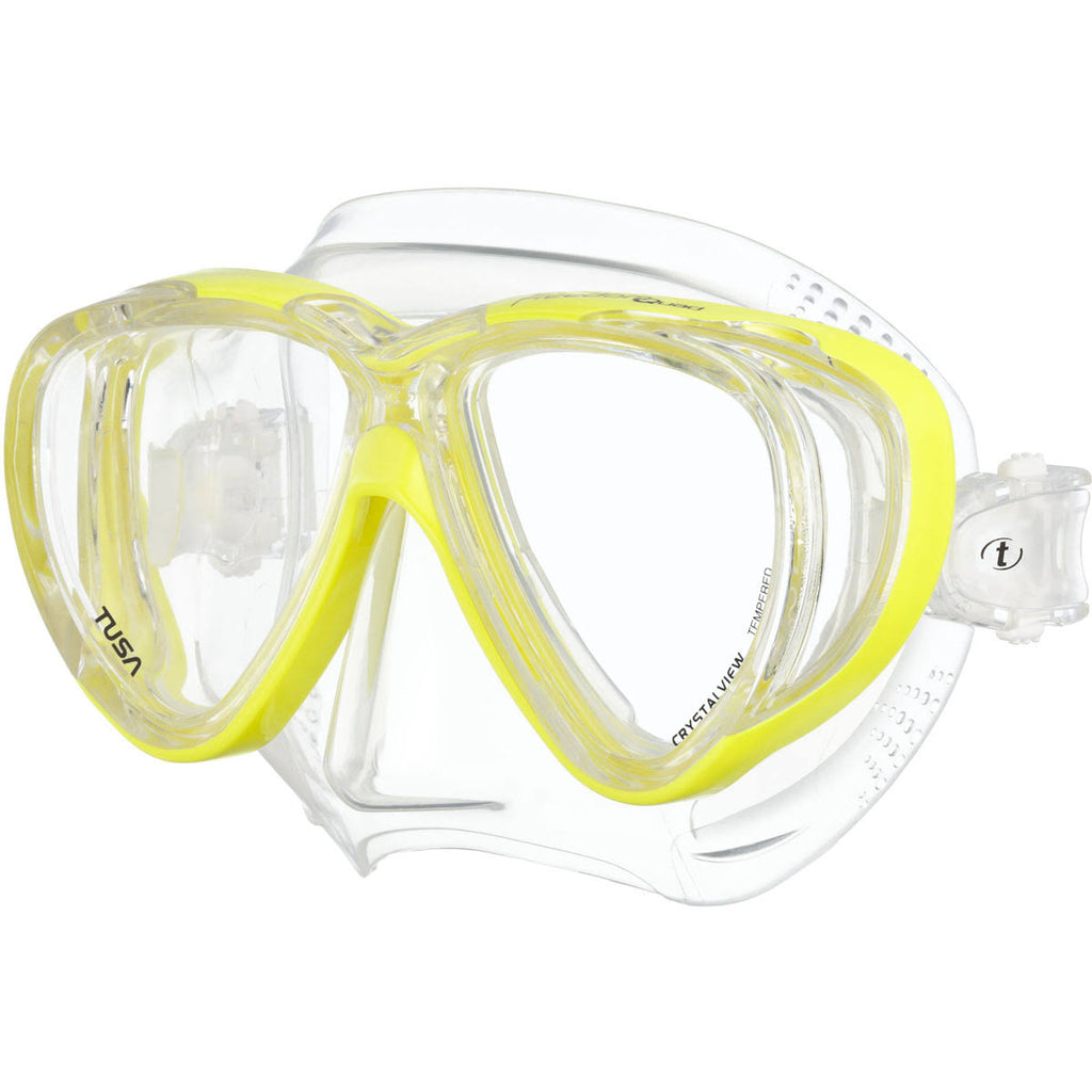 Black/Fist Tale Blue Diving Mask J814562