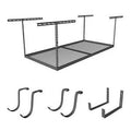 Overhead Storage Combo with 2 Racks and 18 Hooks O72414
