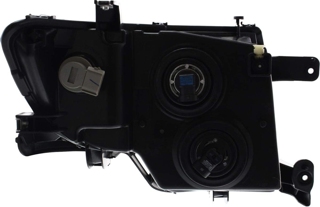 Headlight Assembly Compatible with 2007-2010 Ford Edge Halogen Chrome Driver Side M95987