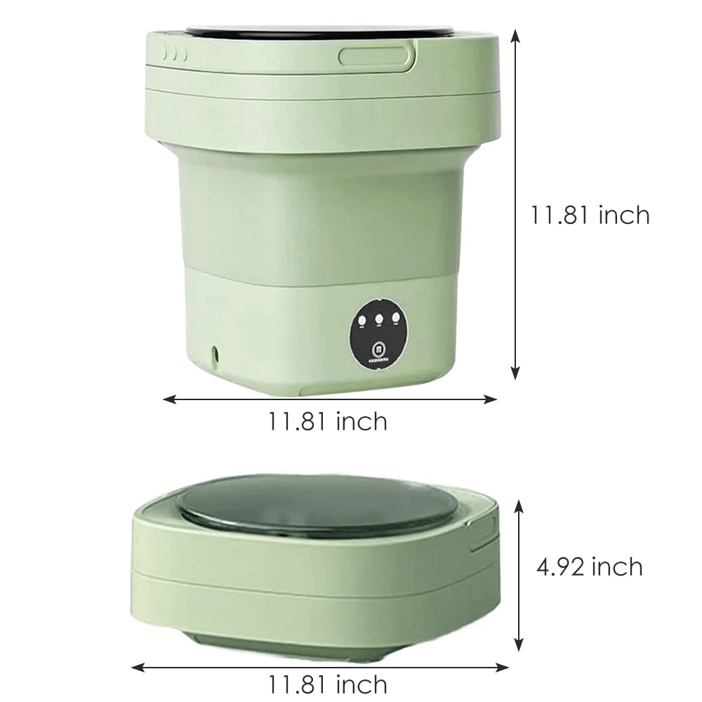 Portable Washing Machine Green Y431673