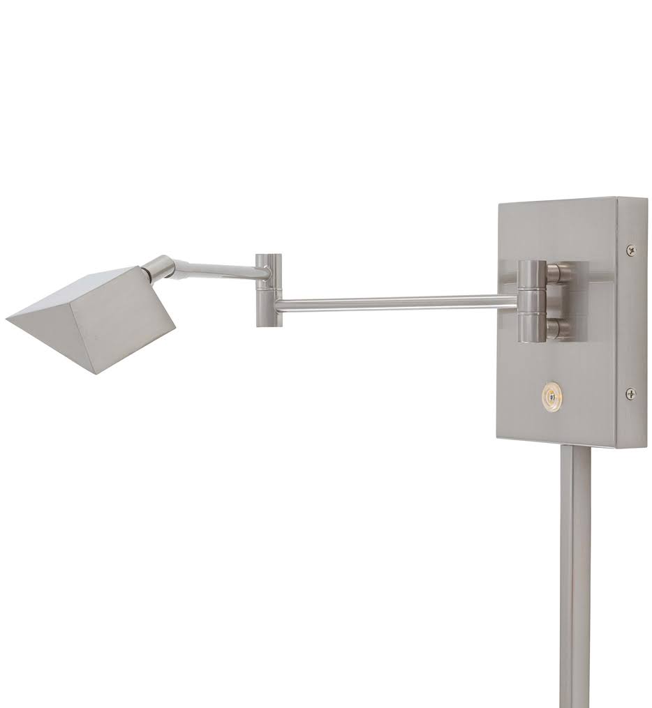 Brushed Nickel LED Swing Arm Wall Lamp H53710