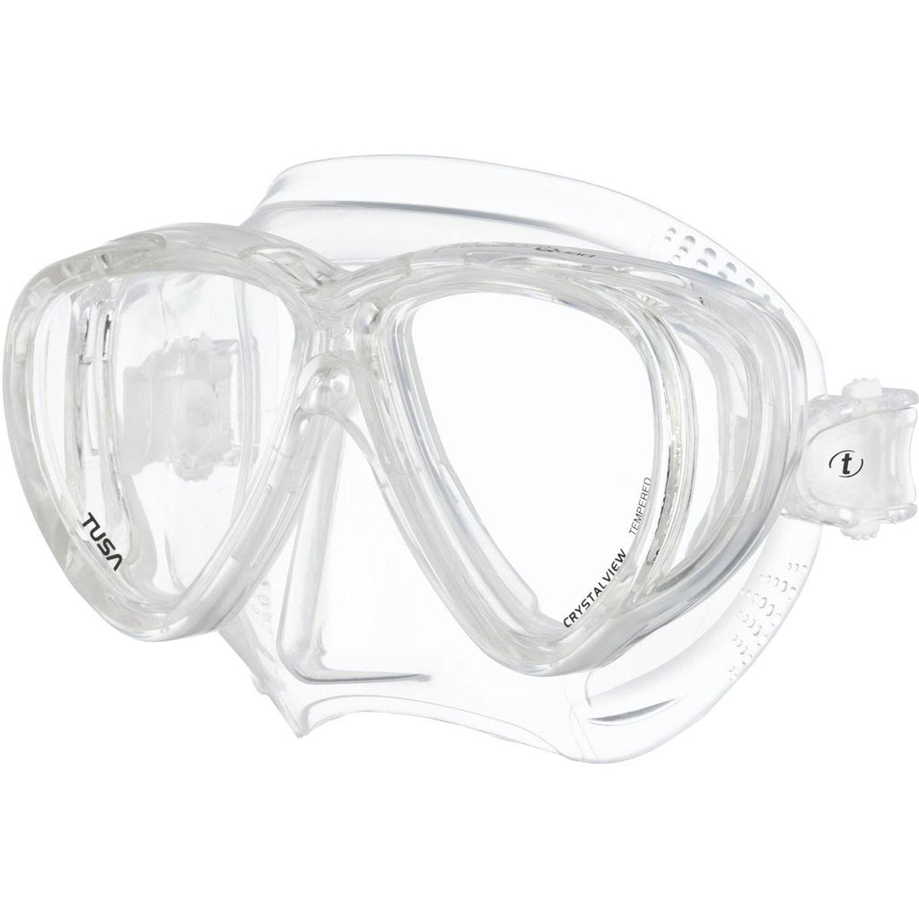 Black/Fist Tale Blue Diving Mask J814562