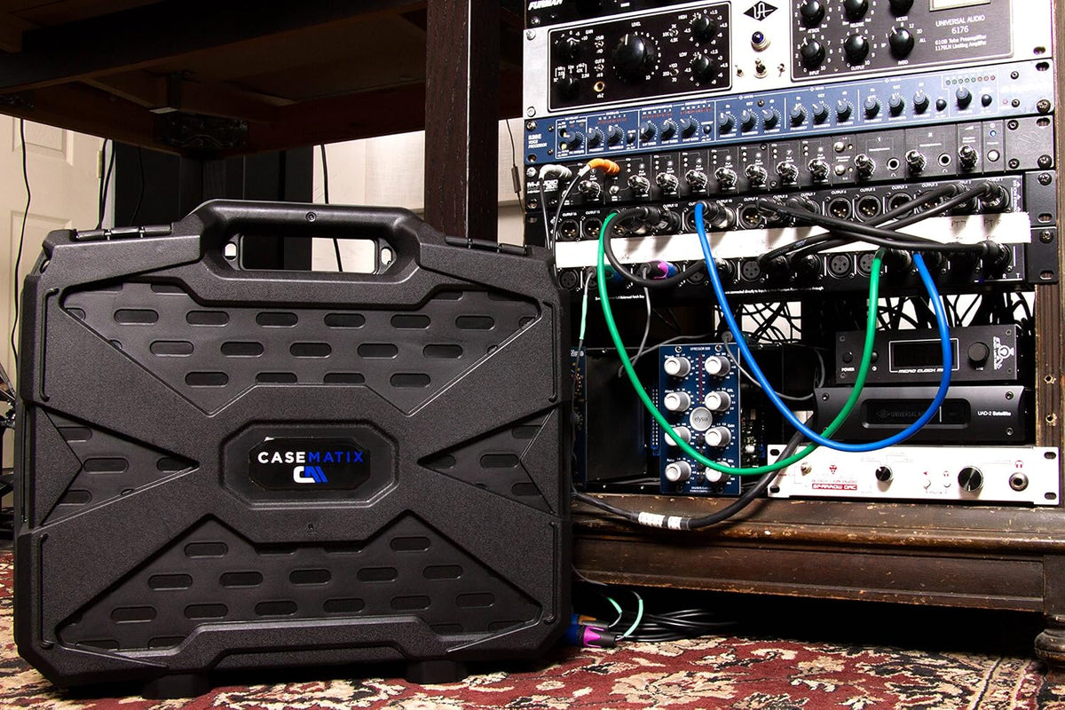 DJ Mixer Travel Case with Customizable Foam Interior M728158