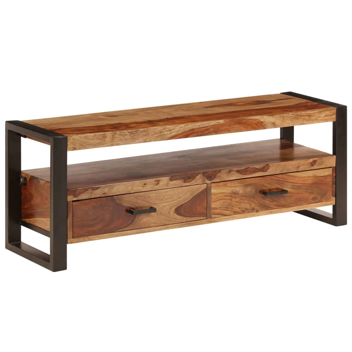Solid Sheesham Wood TV Cabinet D114