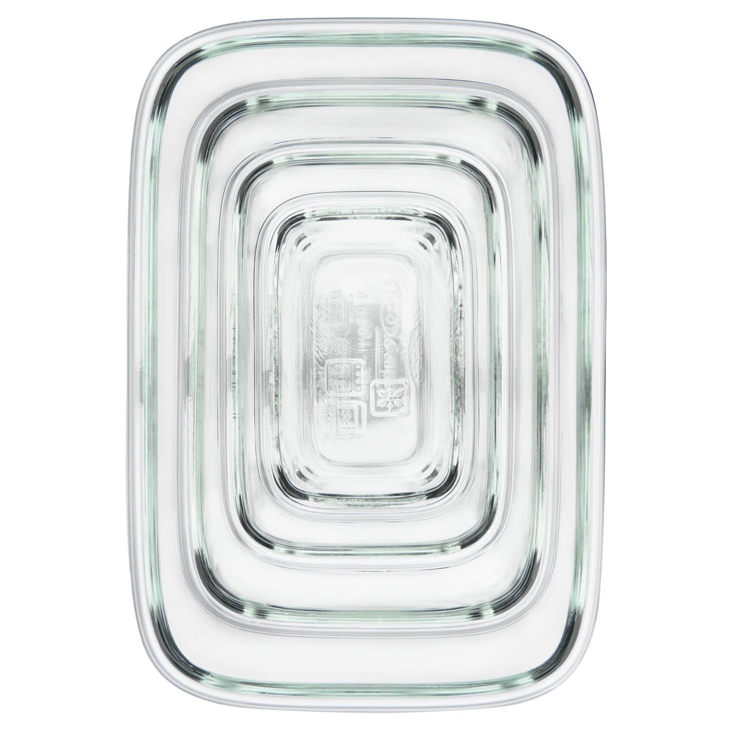 8pc Glass Food Storage Container Set P2577