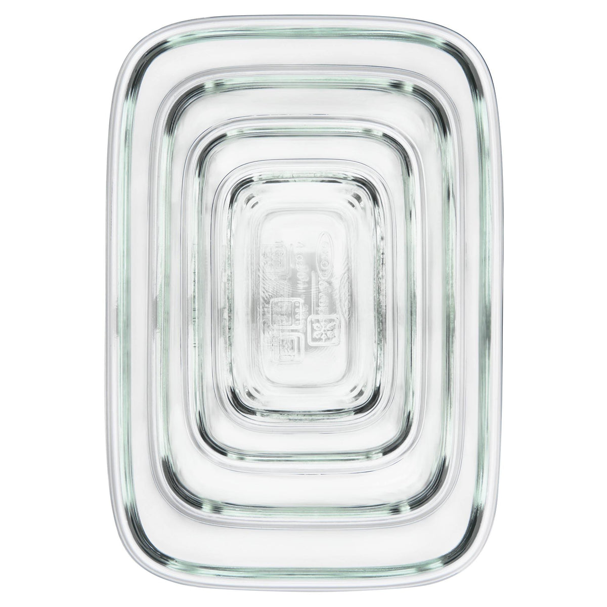 8pc Glass Food Storage Container Set P2577